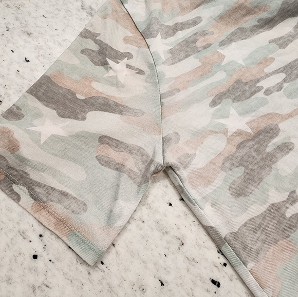 Lucky Brand Camouflage & Stars T-shirt Dress - Picture 12 of 12